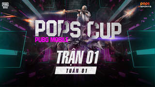 POPS CUP PUBG MOBILE | Trận 1 Tuần 1