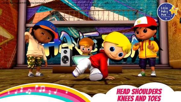 Little Baby Bum Head Shoulders Knees And Toes Pops