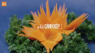 Hướng Nghiệp Á Âu - Nghệ Thuật Cắt Tỉa: Hướng dẫn cắt tỉa hoa ly từ cà rốt đơn giản và đẹp