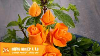 Hướng Nghiệp Á Âu - Nghệ Thuật Cắt Tỉa: 3 cách cắt tỉa hoa hồng từ cà rốt