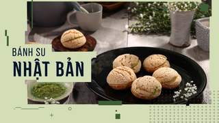 Hướng Nghiệp Á Âu - Học Làm Bánh Ngon: Cách làm bánh su kem trà xanh Nhật Bản vỏ giòn, ngon chuẩn vị