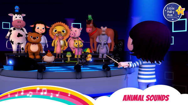 Little Baby Bum Animal Sounds Pops