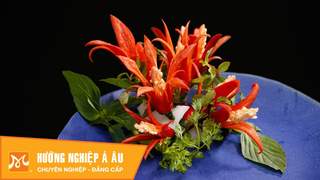 Hướng Nghiệp Á Âu - Nghệ Thuật Cắt Tỉa: 5 cách tỉa hoa từ ớt cực đẹp mà đơn giản