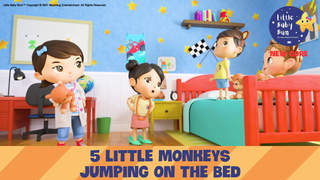 Little Baby Bum: New Look - 5 Little Monkeys Jumping On The Bed