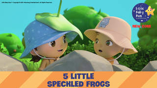 Little Baby Bum: New Look - 5 Little Speckled Frogs