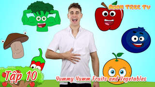 Adam Tree TV - Tập 10: Yummy Yumm Fruits and Vegetables