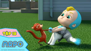 Arpo S2 - Tập 18: Easter egg hunt - Robot squirrel TAKEOVER!!!