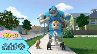 Arpo S2 - Tập 21: Buggy on the LOOSE!!! - Stop that dog!