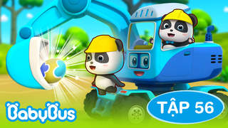 BabyBus - Tập 56: Mười chiếc máy xúc tìm kho báu