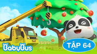 BabyBus - Tập 64: Xe công trình trồng cây táo