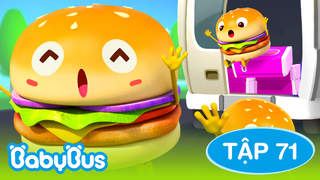 BabyBus - Tập 71: Cuộc phiêu lưu của bốn chiếc Hamburger
