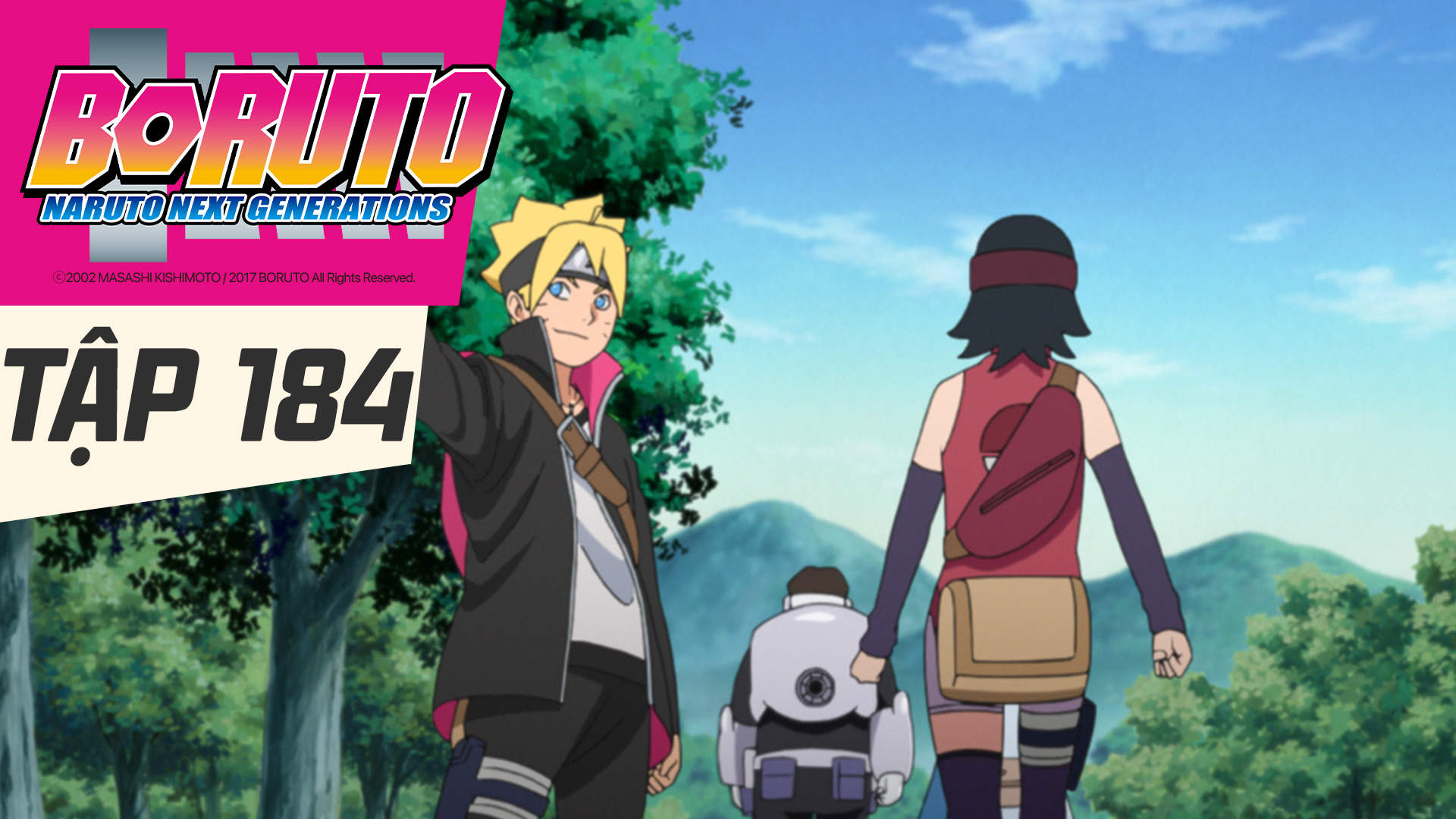 Boruto episode 184 hotsell full episode