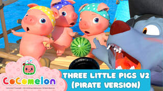 CoComelon: Three Little Pigs V2 (Pirate Version)