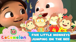 CoComelon: Five Little Monkeys Jumping On The Bed