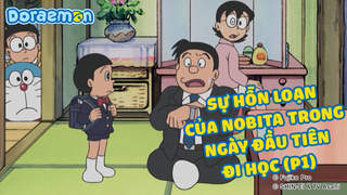 Doraemon - Phần 243: Sự hỗn loạn của Nobita trong ngày đầu tiên đi học (P1)