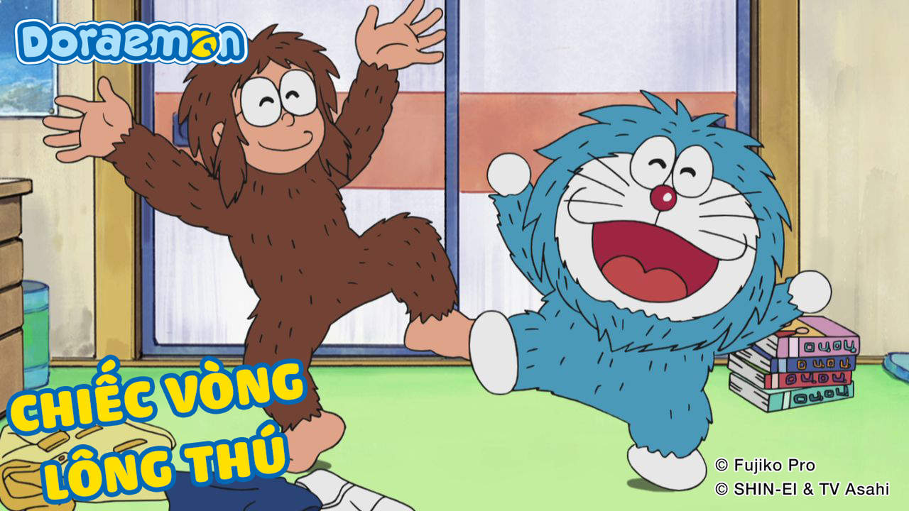 Doraemon - Phần 429: Chiếc vòng lông thú