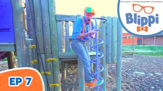 Blippi (English) - Ep 7: Blippi visits outdoor play park