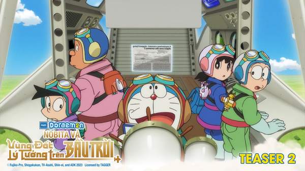 Doraemon Movie 2023: Nobita Và Vùng Đất Lý Tưởng Trên Bầu Trời - Teaser 2 |  Pops