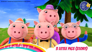 Little Baby Bum: 3 Little Pigs (Story)