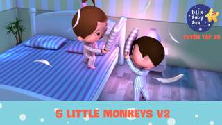 Little Baby Bum - Tuyển tập 29: 5 Little Monkeys V2