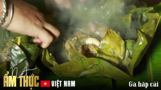 Nét ẩm thực Việt: Gà hấp cải