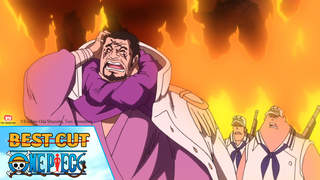One Piece - Best cut tập 687: Tổng tham mưu trưởng Sabo chạm trán đô đốc Fujitora