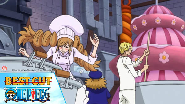 One Piece Best Cut Tập 858 Gear 4 đối đầu Donut Vo Song Pops