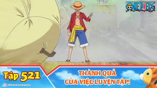 One Piece S15 - Tập 521: Thành quả của việc luyện tập!
