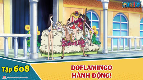 One Piece S16 Tập 625 Kịch Tinh Aokiji Chạm Tran Doflamingo Pops