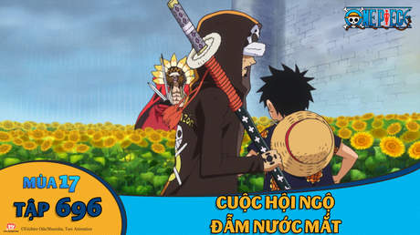 One Piece S17 Tập 693 Cong Chua Người Ti Hon Mansherry Bị Giam Cầm Pops