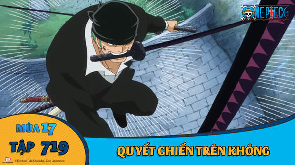 One Piece S17 Tập 719 Quyết Chiến Tren Khong Pops
