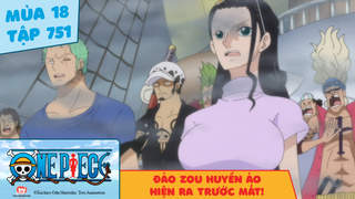 One Piece S18 - Tập 751: Đảo Zou huyền ảo hiện ra trước mắt!