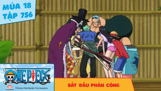 One Piece S18 - Tập 756: Bắt đầu phản công