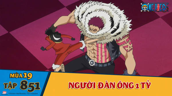 One Piece S19 - Tập 851: Người Đàn Ông 1 Tỷ | Pops