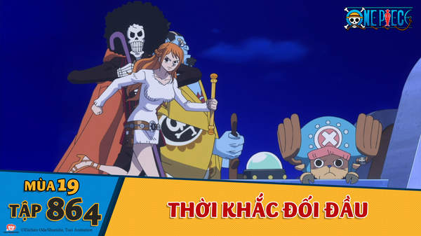 One Piece S19 Tập 864 Thời Khắc đối đầu Pops