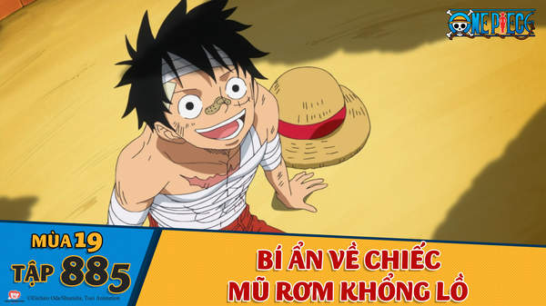 One Piece S19 Tập 5 Bi ẩn Về Chiếc Mũ Rơm Khổng Lồ Pops