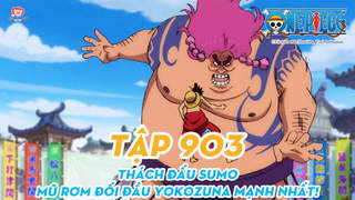 One Piece S20 - Tập 903: Thách đấu Sumo. Mũ rơm đối đầu Yokozuna mạnh nhất!