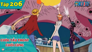 One Piece S7 - Tập 206: Cuộc tẩu thoát cuối cùng