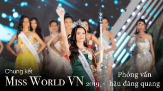 Miss World Vietnam 2019: Phần thi ứng xử của top 5