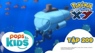 Pokémon S17 - Tập 209: Lâu đài dưới đáy biển! Kuzumo và Doramidoro
