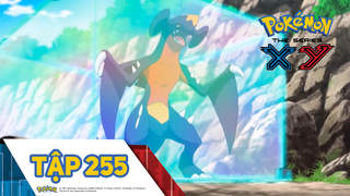 Pokémon S18 - Tập 255: Âm mưu nhằm vào tiến hóa Mega!