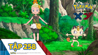 Pokémon S18 - Tập 258: Sự xui xẻo tồi tệ? Yurika đấu với Nyasu!