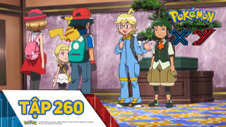 Pokémon S18 - Tập 260: Trận đấu tại buổi biểu diễn thời trang!