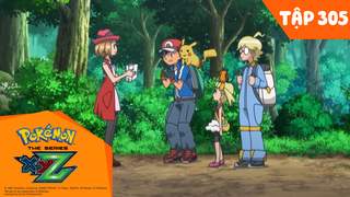 Pokémon S19 - Tập 305: Lời nguyền của khu rừng và Bokure trắng!