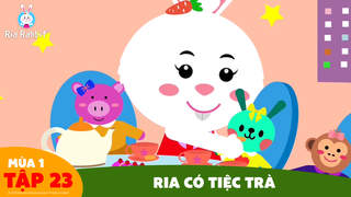 Ria Rabbit - Tập 23: Ria có tiệc trà