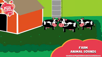 Toddler Fun Learning (English) - Number Farm - Ep 6: Farm Animal Sounds |  POPS Kids
