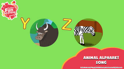 Toddler Fun Learning (English) - Number Zoo - Ep 9: Animal alphabet song |  POPS Kids