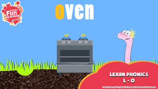 Toddler Fun Learning (English) - Word Worm - Ep 4: Learn phonics L - O