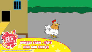 Toddler Fun Learning (Thuyết minh) - Number Farm - Tập 3: Hide and seek V1
