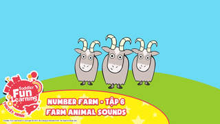 Toddler Fun Learning (Thuyết minh) - Number Farm - Tập 6: Farm Animal Sounds